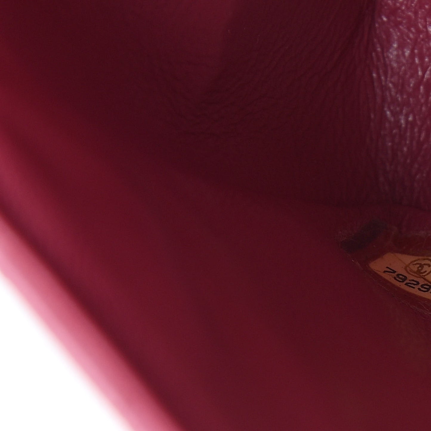 Lambskin East West Chocolate Bar Flap Pink