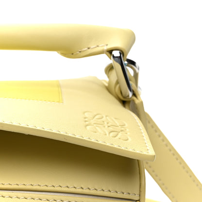 Loewe X ALBERS Nappa Calfskin Small Puzzle Bag Pale Grey Light Citrine 12 of 12