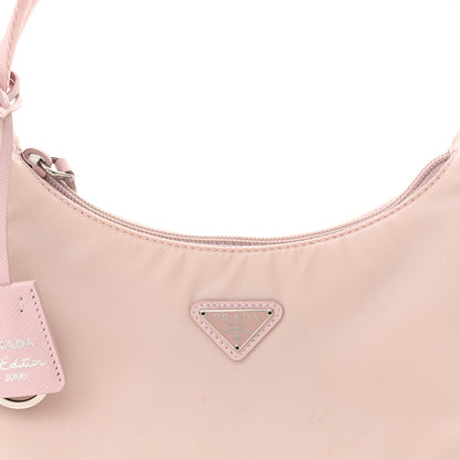 Prada Tessuto Nylon Saffiano Re-Edition 2000 Bag Alabastro 8 of 11