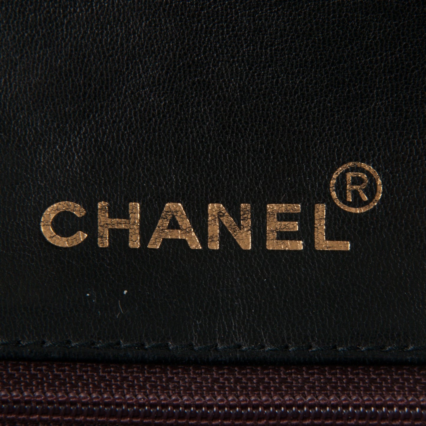 Lambskin Quilted Mini Square Flap Black