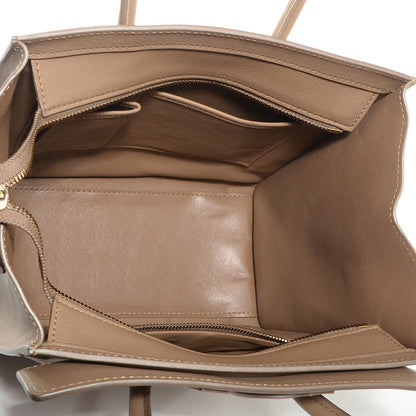Celine Smooth Calfskin Micro Luggage Camel 5 of 9