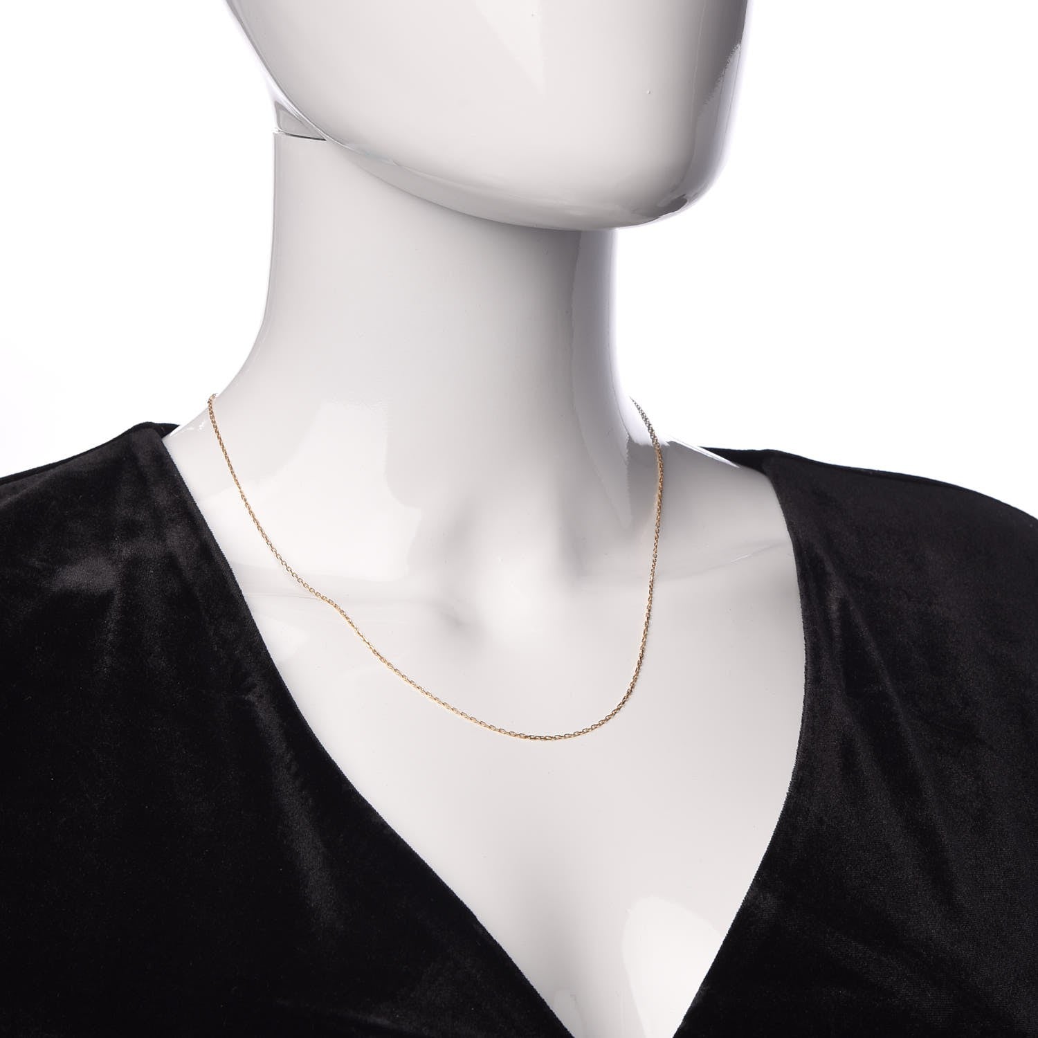 Cartier 18K Yellow Gold Chain Necklace 2 of 6