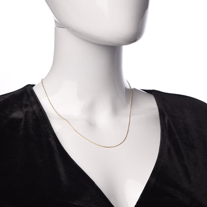 Cartier 18K Yellow Gold Chain Necklace 2 of 5