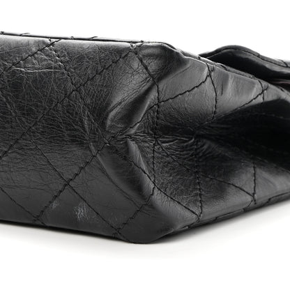 Chanel Aged Calfskin Quilted 2.55 Reissue 226 Flap Black 9 of 9