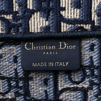 Christian Dior Oblique Large Book Tote Blue Multicolor 6 of 13
