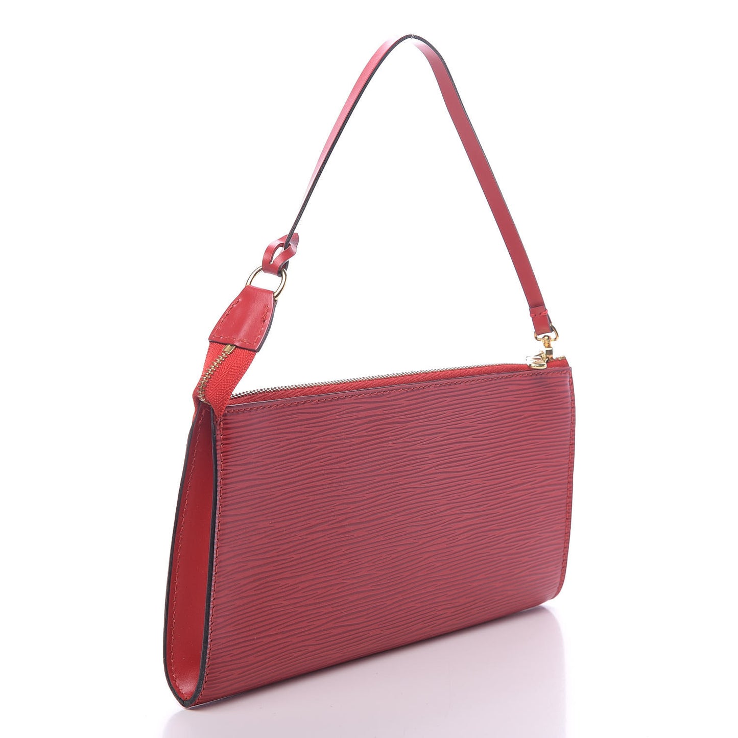 Epi Pochette Accessories 24 Castillan Red