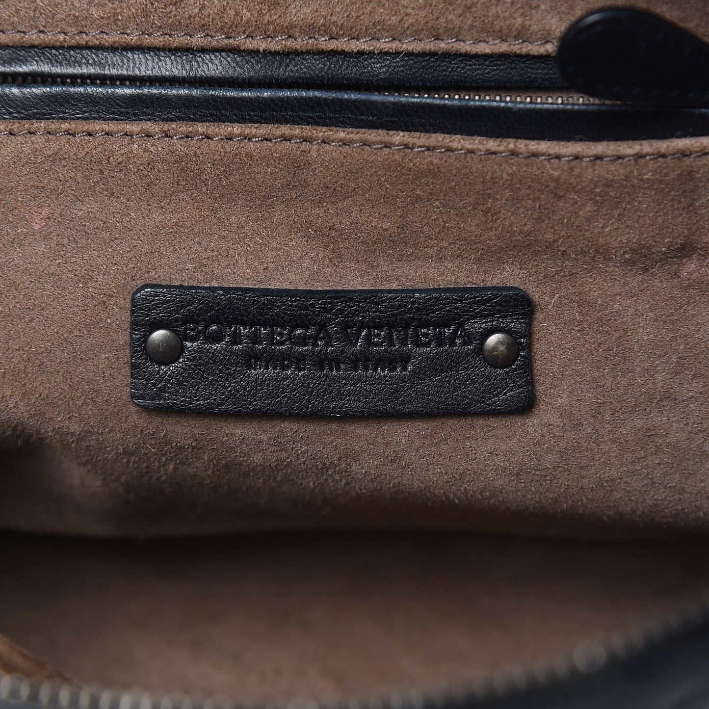 Nappa Intrecciato Nodini Bag Black