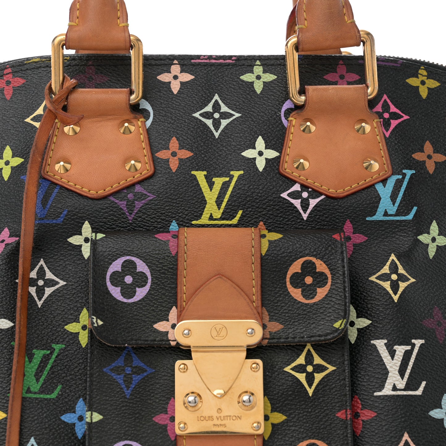 Monogram Multicolor Alma GM Black