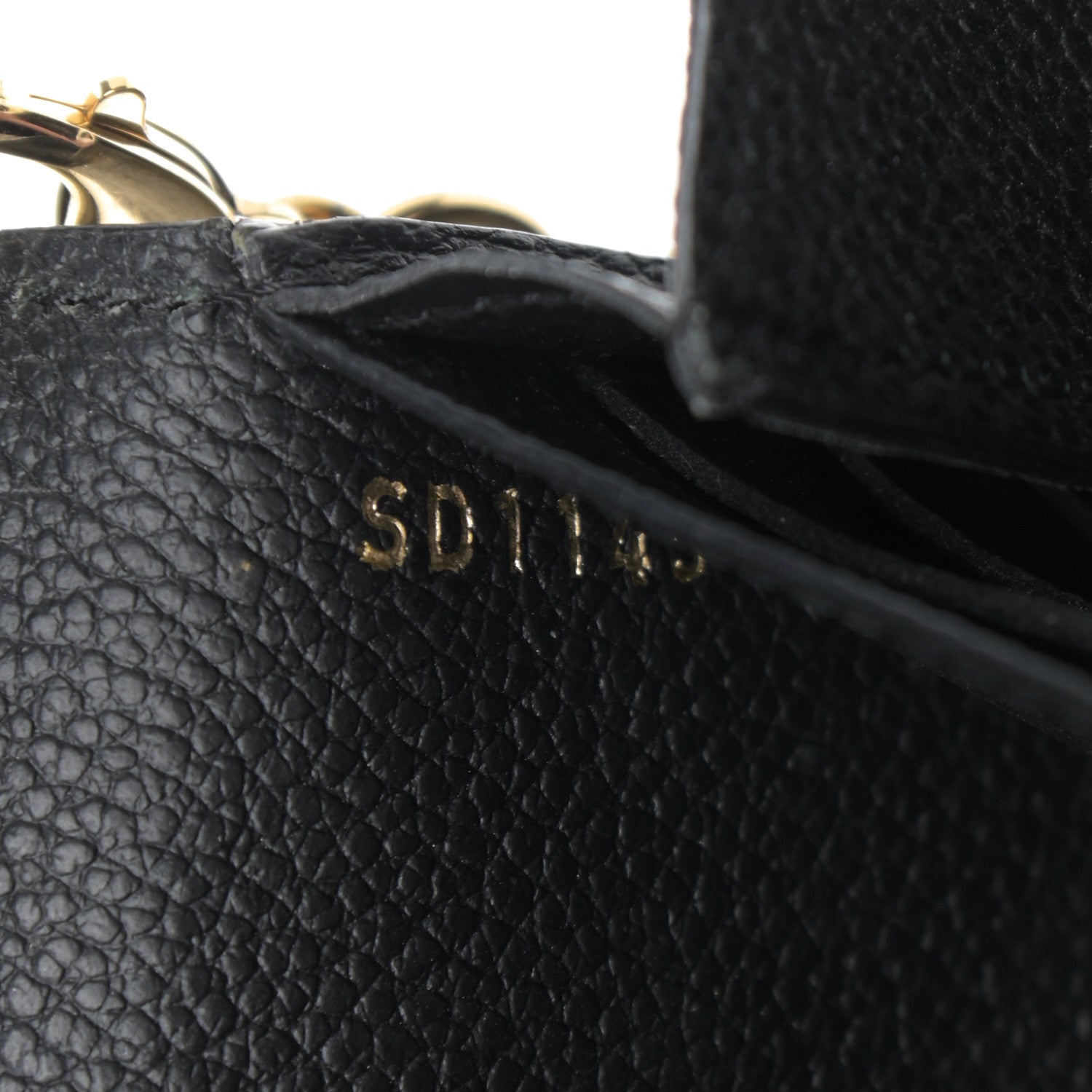 Louis Vuitton Empreinte Vavin Chain Wallet Black 8 of 12