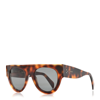 Celine Shadow Sunglasses CL40012I Tortoise 2 of 14