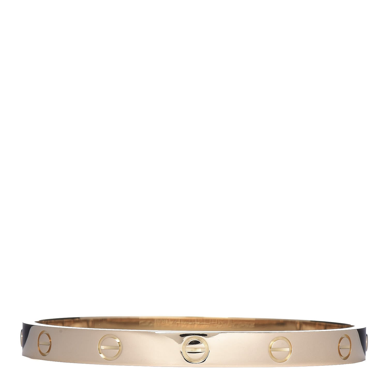 Cartier 18K Yellow Gold LOVE Bracelet 17 3 of 5