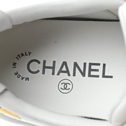 Chanel x Pharrell Williams Calfskin Womens Sneakers 39.5 White 7 of 9