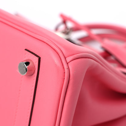 Hermes Swift Birkin 25 Rose Azalee 8 of 11