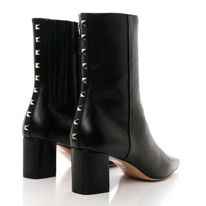 Valentino Garavani Nappa Rockstud Ankle Boots 39.5 Black 4 of 9