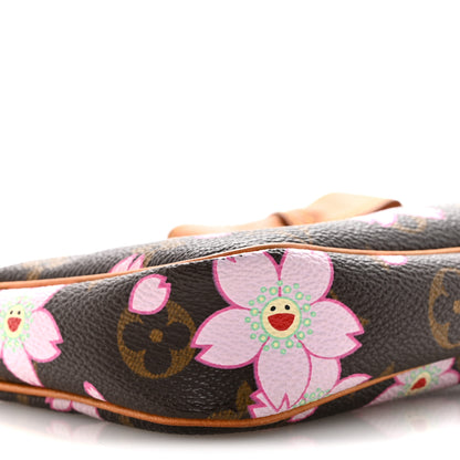 Louis Vuitton Monogram Cherry Blossom Pochette Accessories Brown 9 of 16