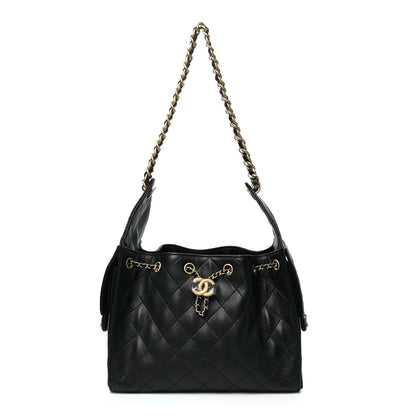Chanel Caviar Quilted Small Chanel 25 Handbag Black 1 of 11
