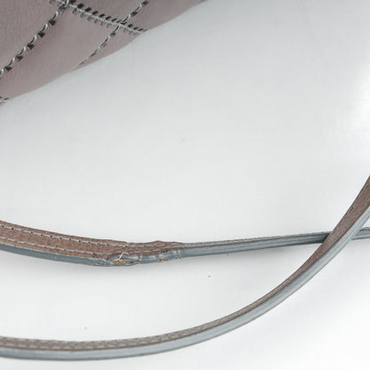 Chanel Calfskin Quilted Large Retro Chain Flap Grey 9 of 10