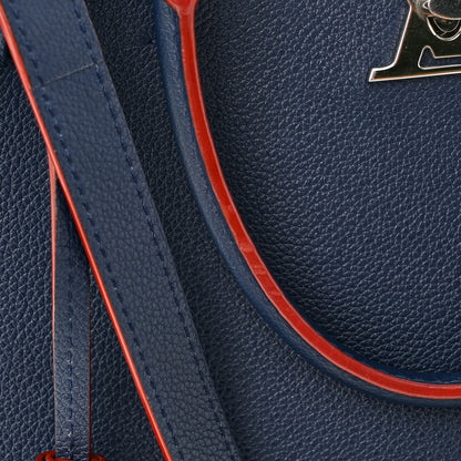 Louis Vuitton Calfskin Lockmeto Marine Rouge 10 of 10