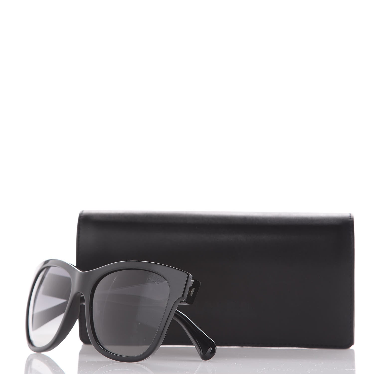 Chanel Polarized Square CC Sunglasses 5380 Black 8 of 8