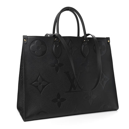 Louis Vuitton Empreinte Monogram Giant Onthego GM Black 3 of 9