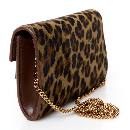 Versace Calf Hair Medusa 95 Wallet On Chain Animalier 3 of 9