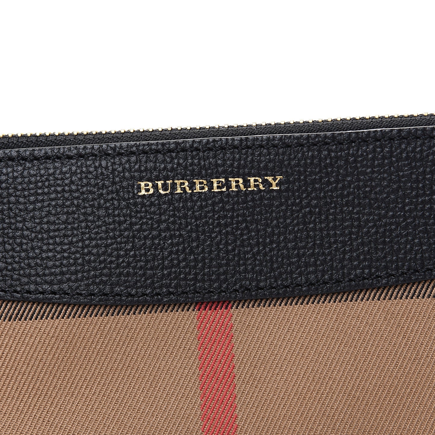 House Check Derby Peyton Crossbody Clutch Bag Black