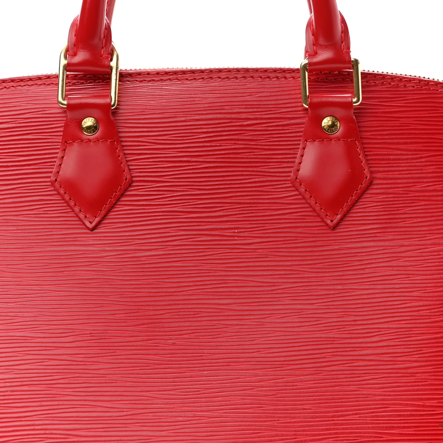Louis Vuitton Epi Alma PM Castillan Red 7 of 11