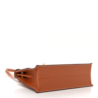 Hermes Evercolor Kelly Danse II Belt Bag Gold 4 of 9