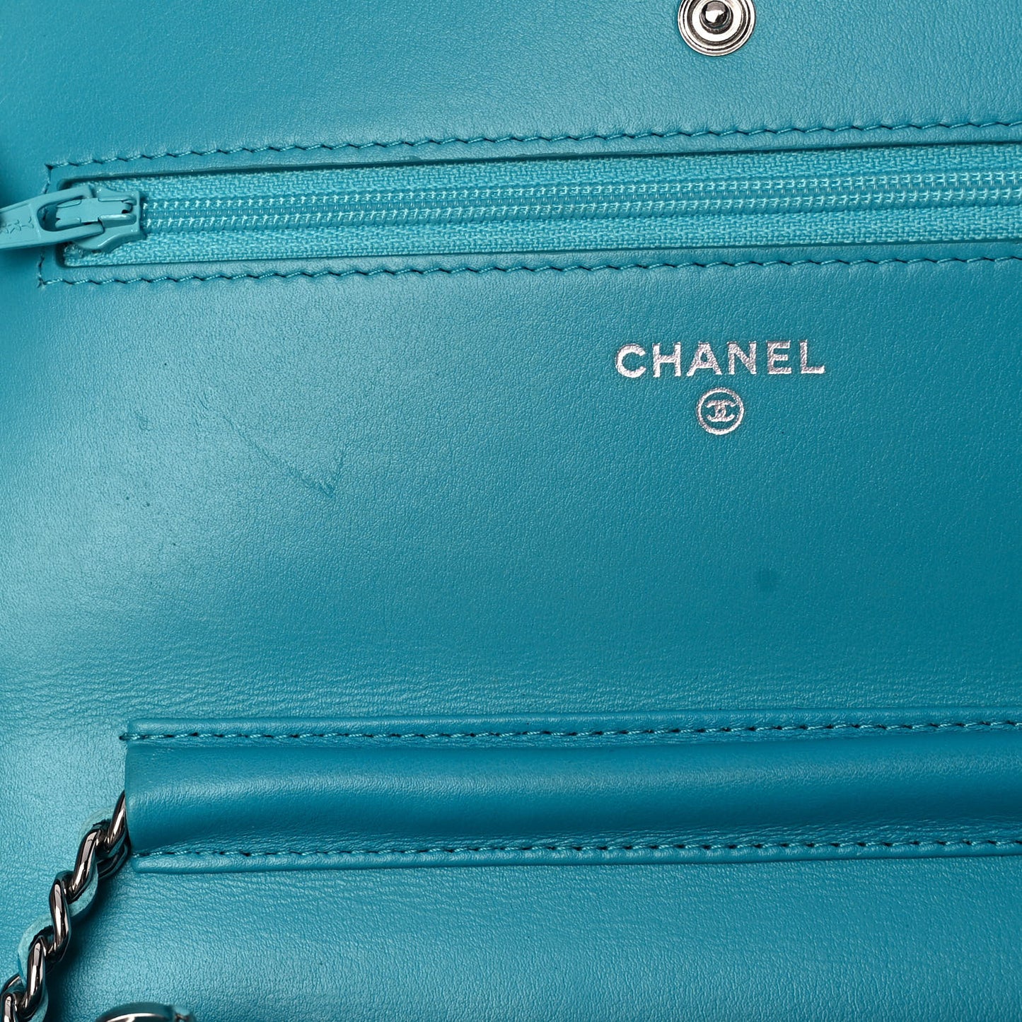 Lizard Wallet on Chain WOC Turquoise