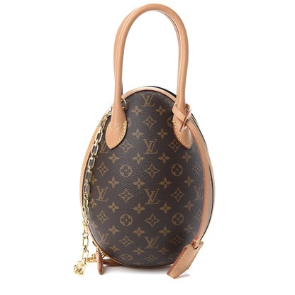 Louis Vuitton Monogram Egg Bag Black 1 of 8