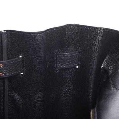 Hermes Ardennes Birkin 35 Black 10 of 37
