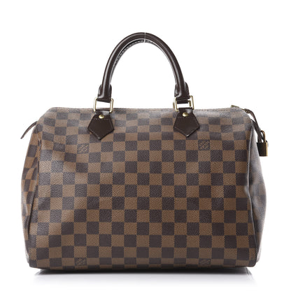 Louis Vuitton Damier Ebene Speedy 30 1 of 9
