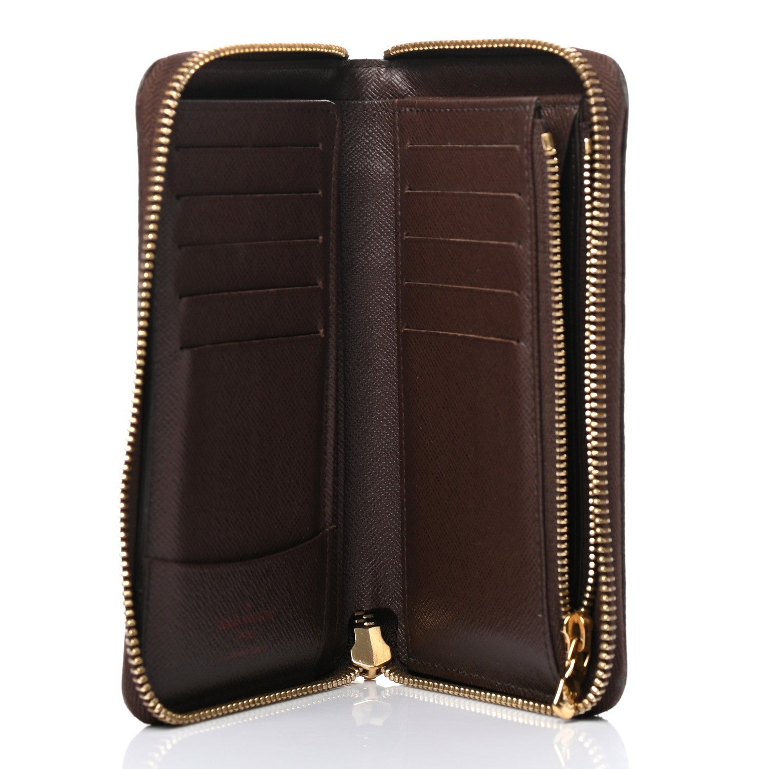 Louis Vuitton Damier Ebene Zippy Compact Wallet 5 of 7