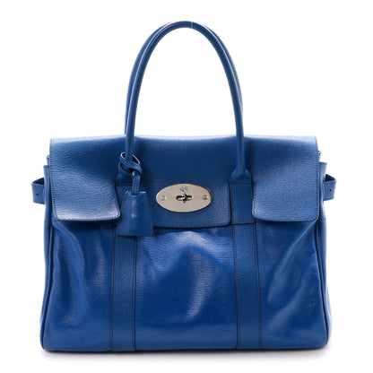 Mulberry Glossy Goatskin Bayswater Bluebell Blue 1 of 10
