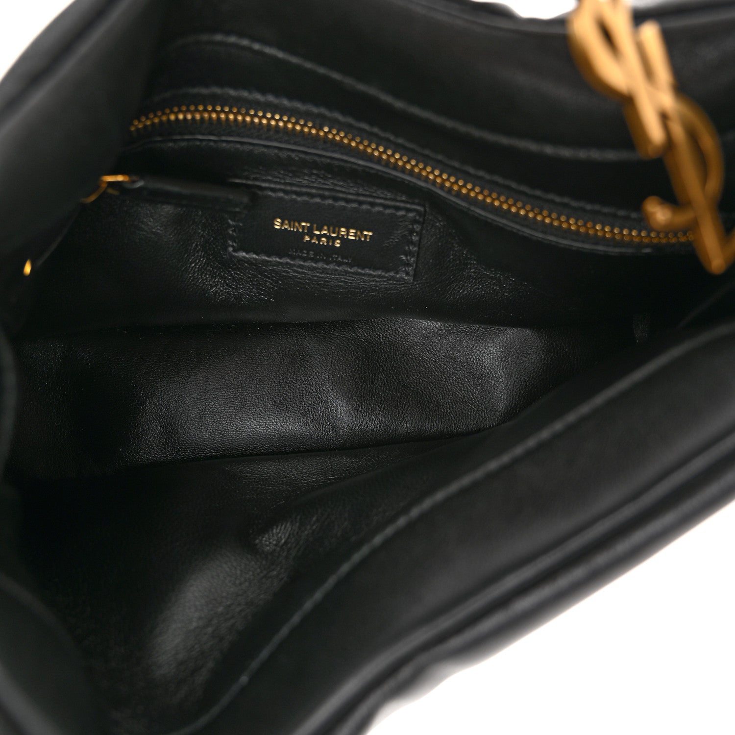 Saint Laurent Padded Lambskin Le 5 A 7 Hobo Black 5 of 11