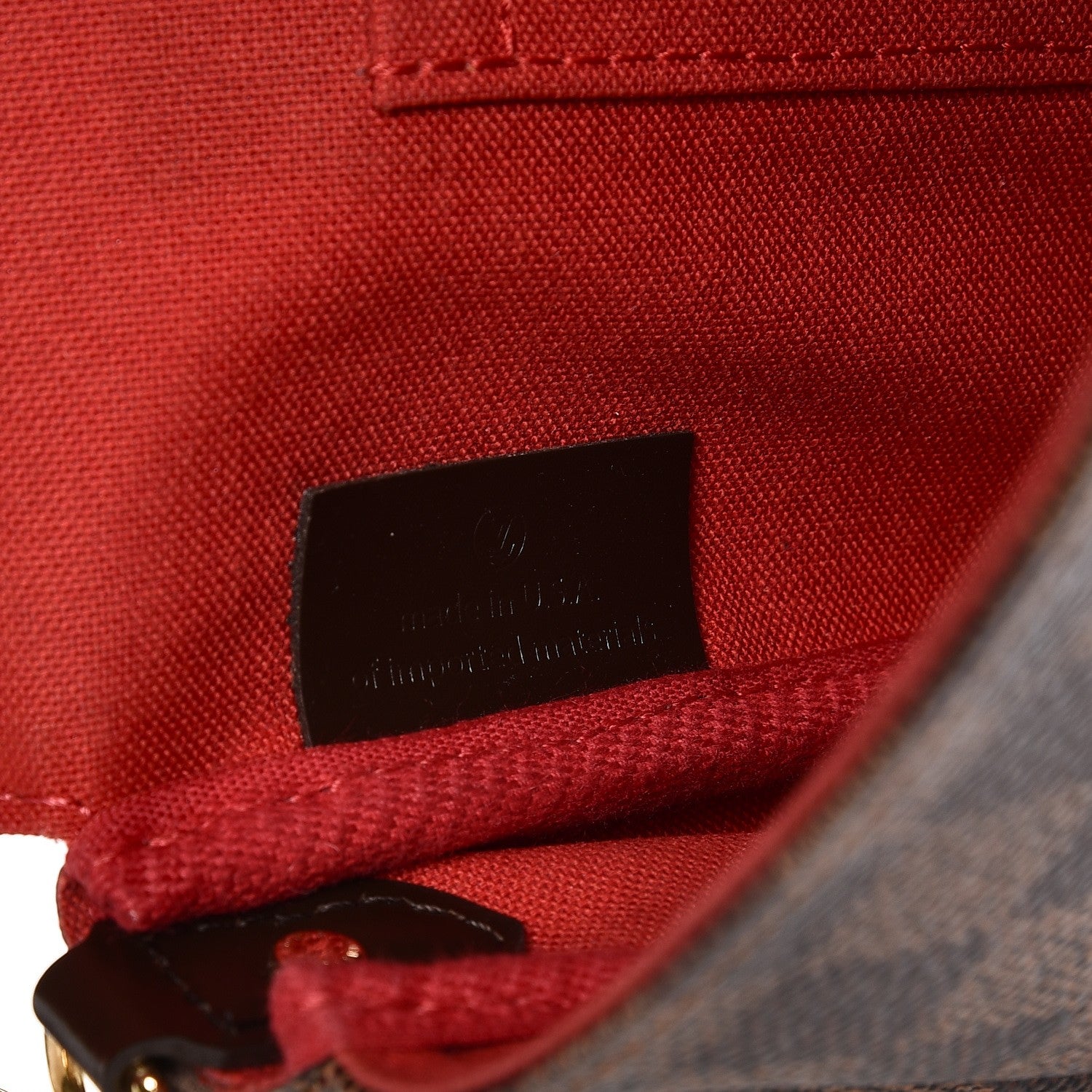 Louis Vuitton Damier Ebene Favorite MM 7 of 8
