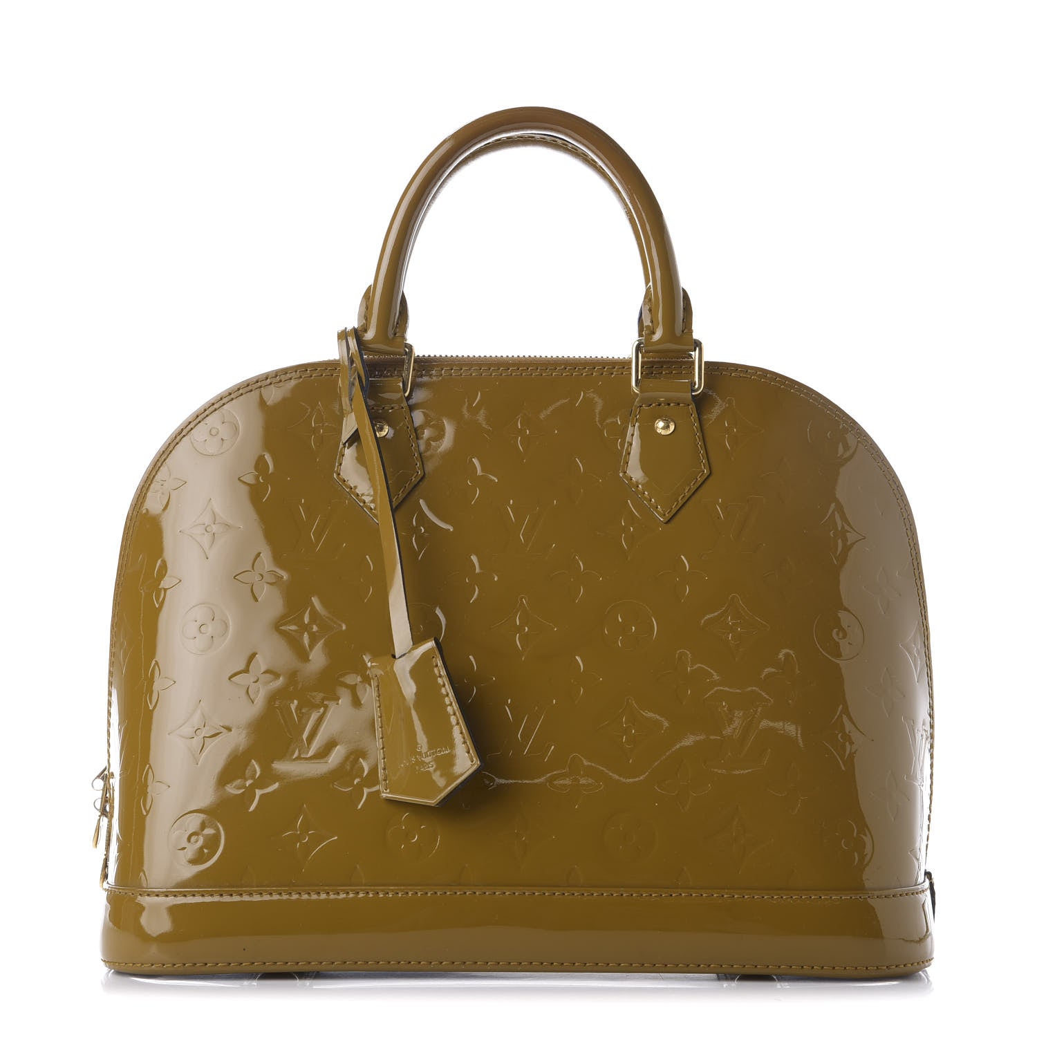 Louis Vuitton Vernis Alma PM Vert Olive 1 of 9