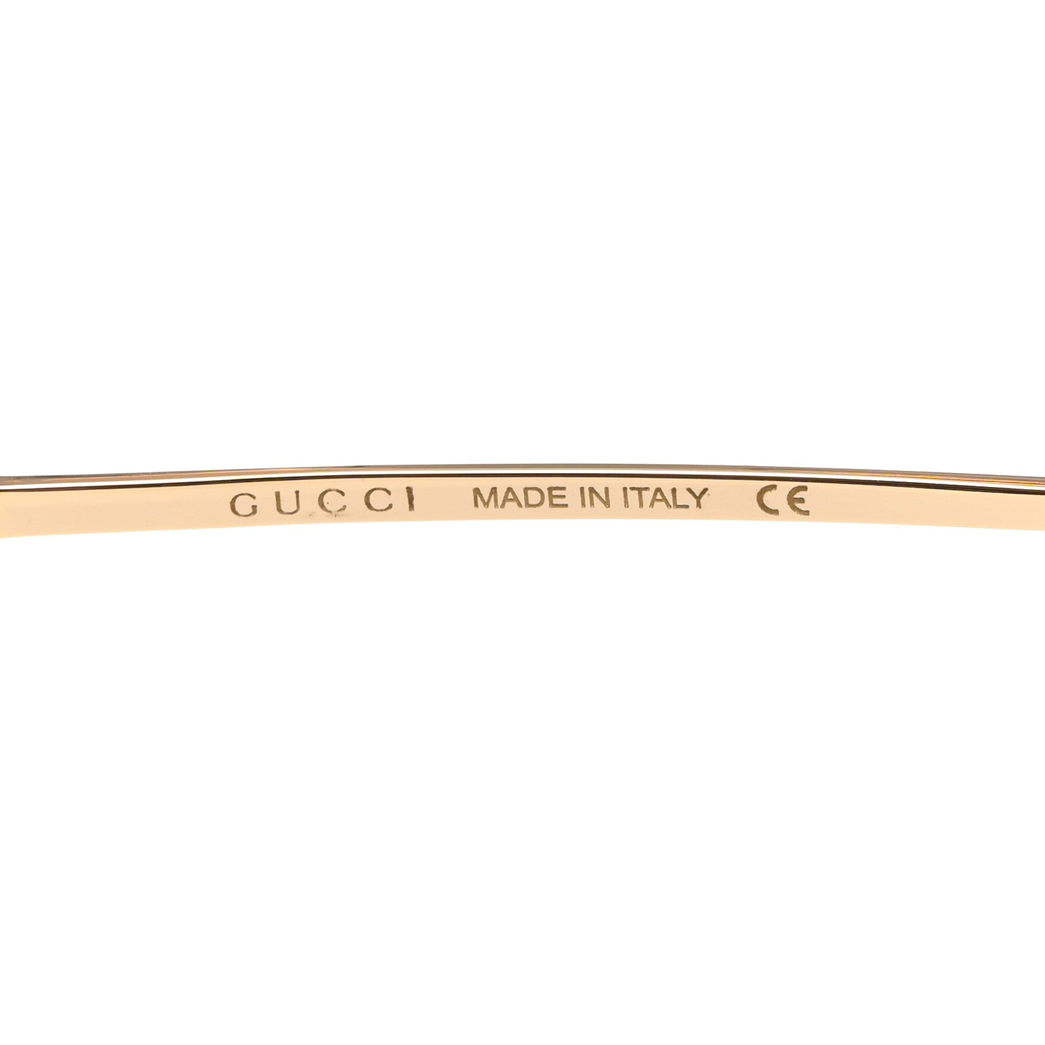 Gucci Metal Horsebit Square Sunglasses GG0879S Gold 6 of 8