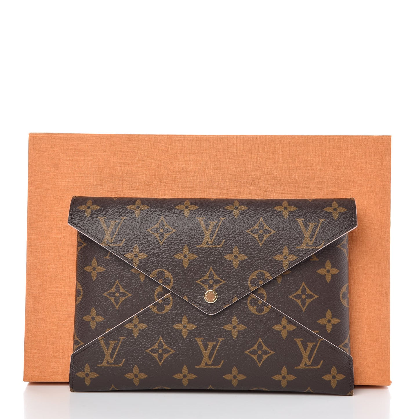 Monogram Large Kirigami Pochette Insert Rose Ballerine