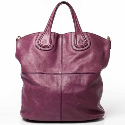 Givenchy Lambskin North South Nightingale Aubergine 3 of 9