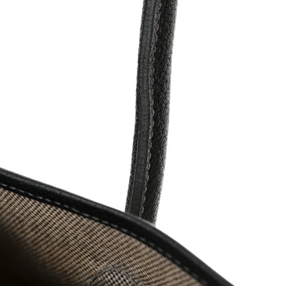 Hermes Toile Buffle Skipper Garden Party 36 MM Tote Black 14 of 16