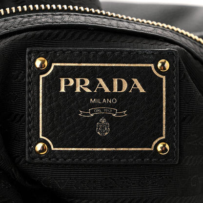 Prada Vitello Daino Hobo Black 6 of 11