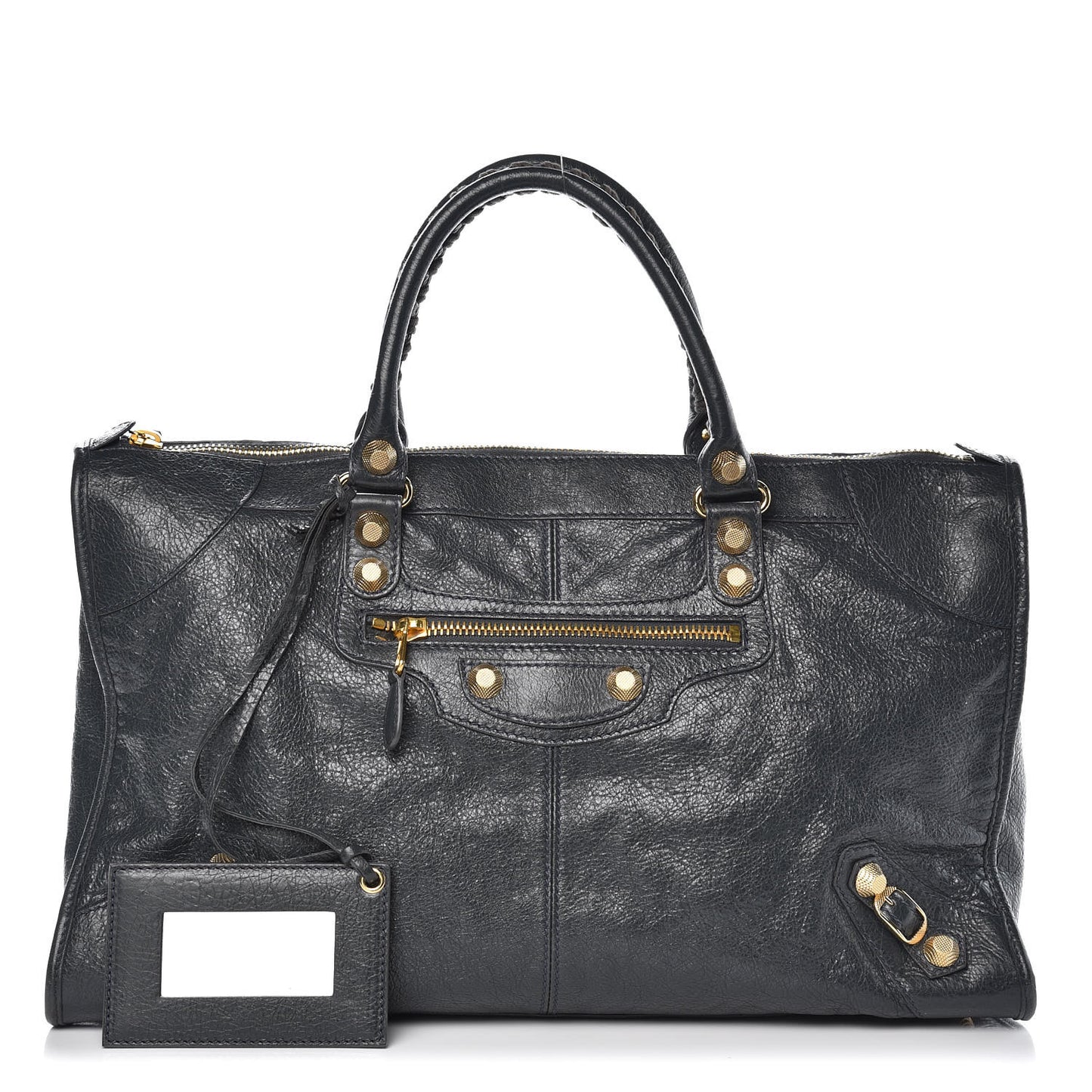 Agneau Giant 12 Gold Hardware Work Anthracite