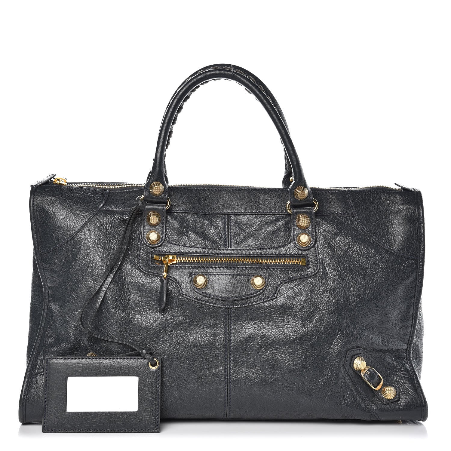 Balenciaga Agneau Giant 12 Gold Hardware Work Anthracite 1 of 11