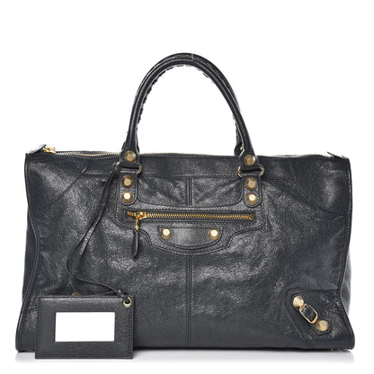 Balenciaga Agneau Giant 12 Gold Hardware Work Anthracite 1 of 11