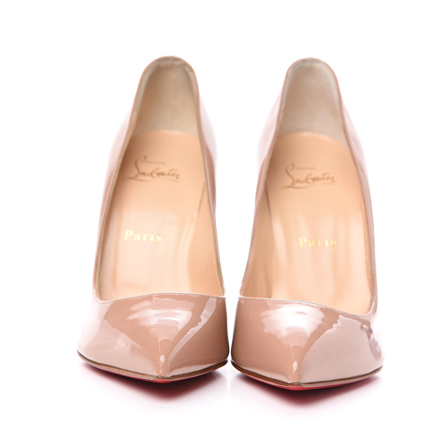 Patent Pigalle Follies 100 Pumps 37.5 Nude
