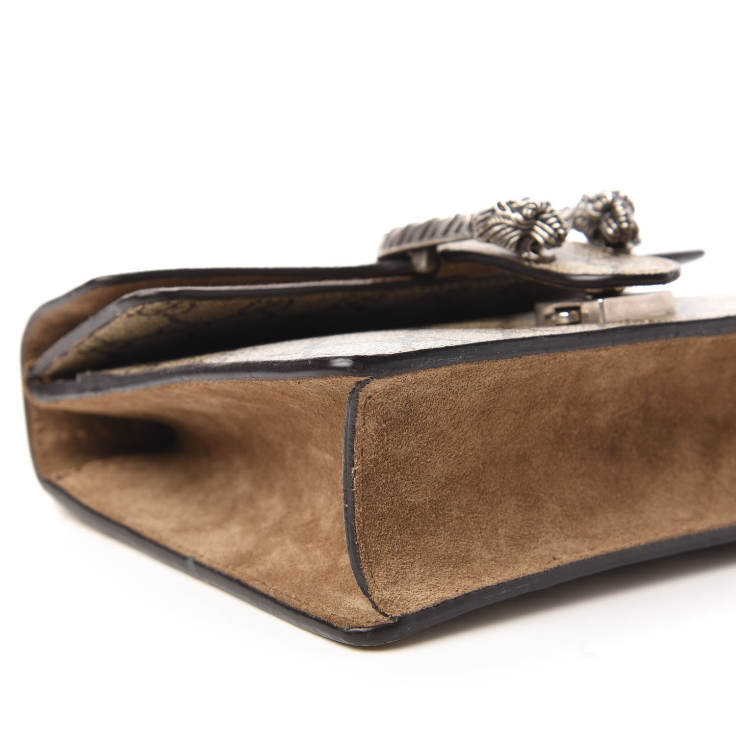 Gucci GG Supreme Monogram Mini Dionysus Shoulder Bag Taupe 6 of 12
