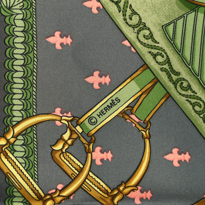 Hermes Silk Selles A Housse Scarf 90 3 of 4