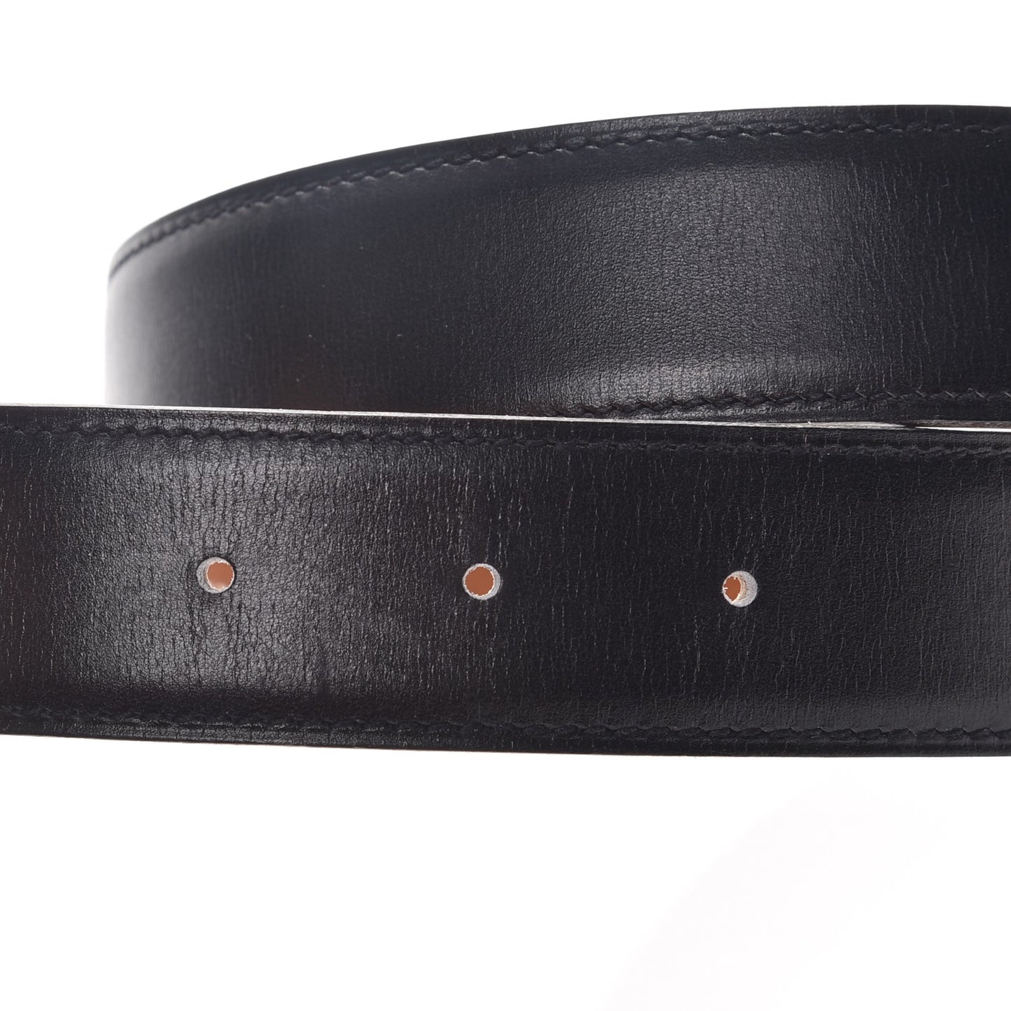 Box Epsom 32mm H Belt 65 Black Gold