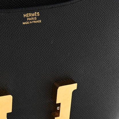 Hermes Epsom Constance 24 Black 12 of 13